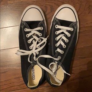 Black Low Top Converse
